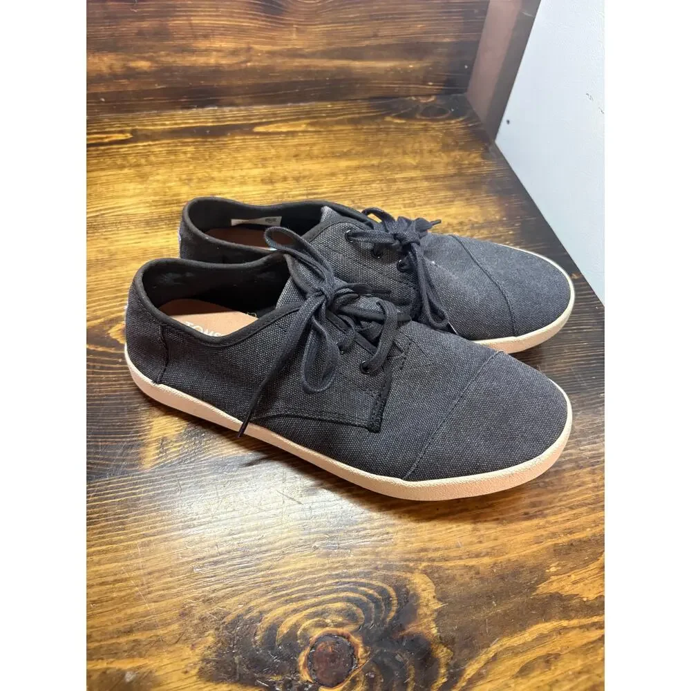 Toms Black Sneakers Men's Size 9‎